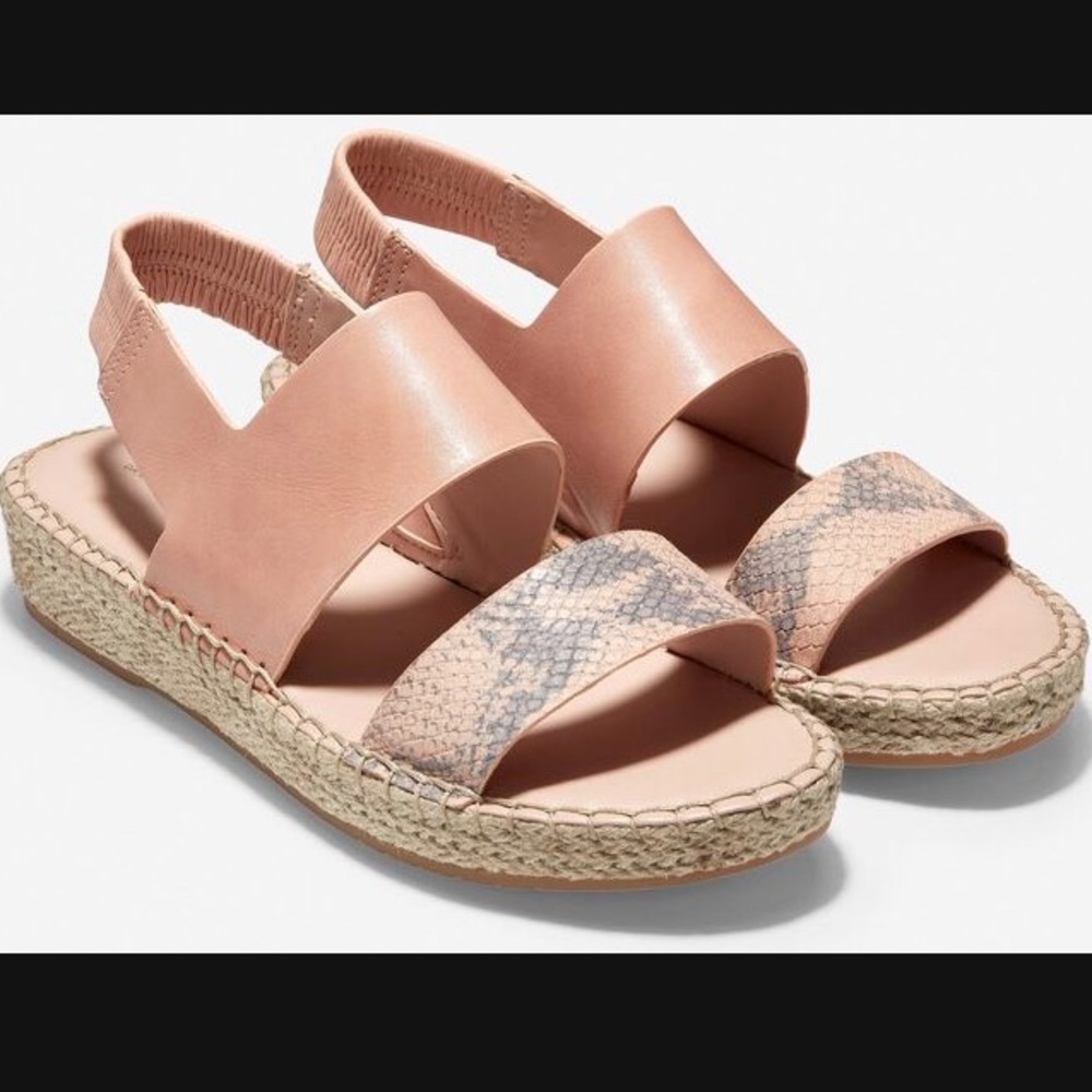 Cole Haan Cloudfeel Espadrille 6.5 Sandals-NIB